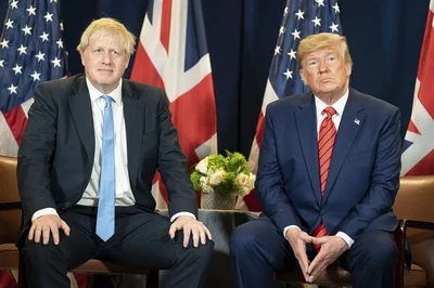 Boris and Donald -Public Domain Image