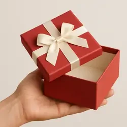 Gift box with no content