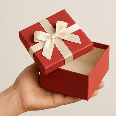 Gift box with no content