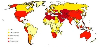 Ranking the world's most water-stressed countries in 2040. World resources institute. Gassert et al. (2013).