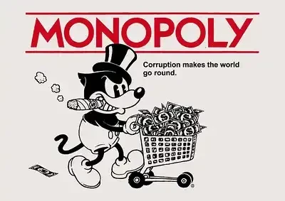 CORRUPTION: Money isn't everything, it's the only thing - by Christopher Dombres on flickr