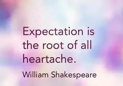 Expectation is the root of all heartache by Raphael Love on flickr