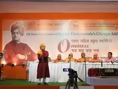 Anniversary of Vivekananda, photo by Ramakrishna Math and Ramakrishna Mission Belur Math on flickr