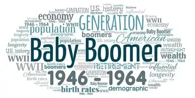 Baby Boomers 1946 - 1964 image by Unknown originally on flickr