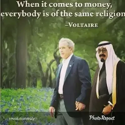 When it comes to money, everybody is of the same religion - Voltaire on flickr