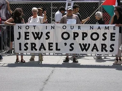 Not in our name Jews Oppose Israel's Wars by Jim Fitzgerald on Wikimedia