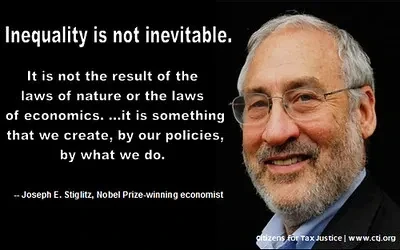 Joesph Stiglitz on Inequality by citizensfortaxjustice on flickr