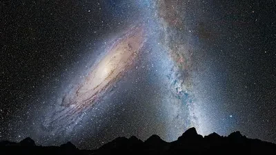 NASA's Hubble Shows Milky Way is Destined for Head-On Collision - NAS on flickr