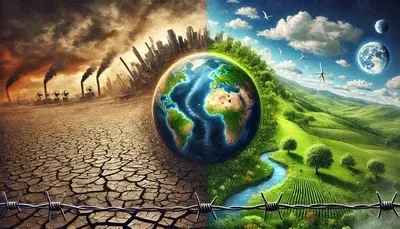 Short-term vs Long-term future image by ChatGPT