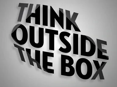 Think outside the box By akhilkay